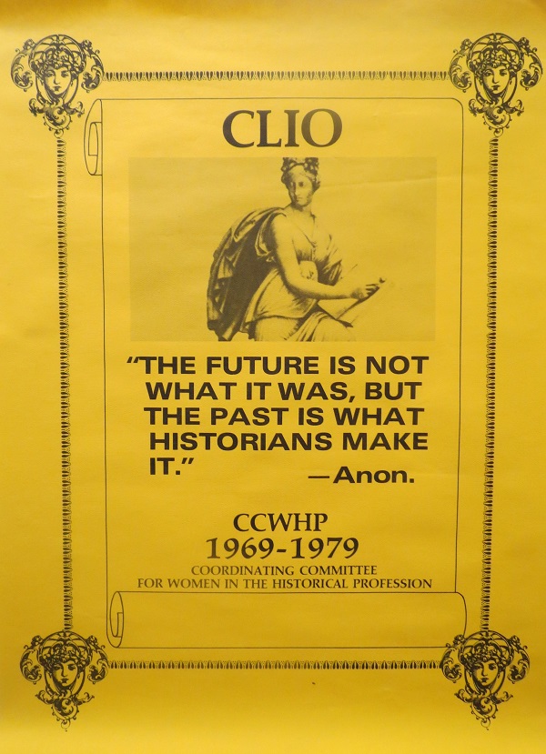 A Clio poster from the CCWHP
